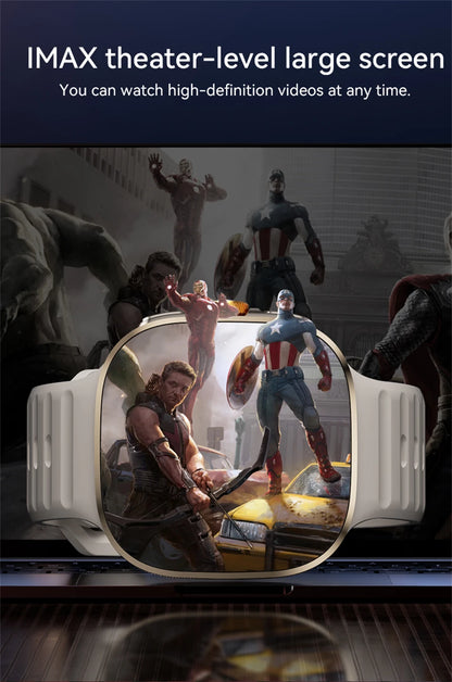 Smart Watch 720*720 AMOLED 2.40 inch Screen Video Call 8GB+128GB RAM 2100 mAh Google Play WIFI GPS Smartwatch