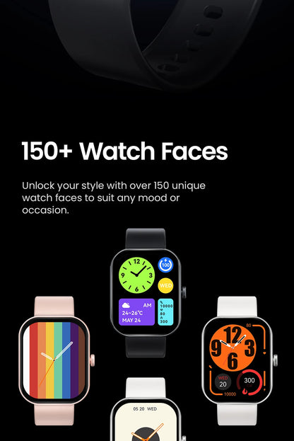 HAYLOU Watch S6 Voice Calling Smart Watch Men Health Monitoring IP68 Waterproof Smart Notifications Voice Assistant Smartwatch