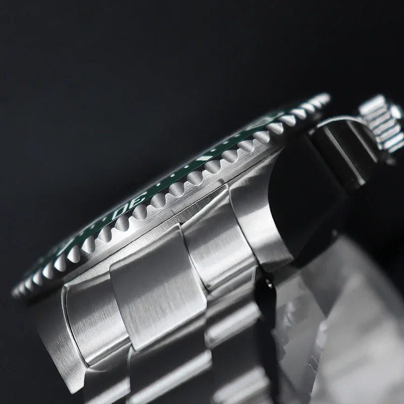 Cronos L6009M Diver Watch Waterproof NH35 Automatic Mechanical Sapphire Crystal Luminous 44mm Luxury Wristwatch