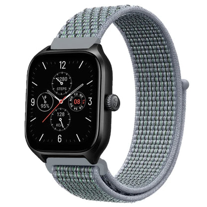Nylon Loop Strap for Amazfit GTR 47mm/GTR2/2e/3/3 Pro/4/GTS/2/mini/3/4 Bracelet for Amazfit Balance/bip 5/Stratos 2 2S