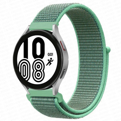 Nylon Loop Band For Samsung Galaxy Watch 6 4 7 classic/5 Pro/active 2/Gear S3 20mm/22mm Bracelet Huawei watch GT 2e 3 pro strap