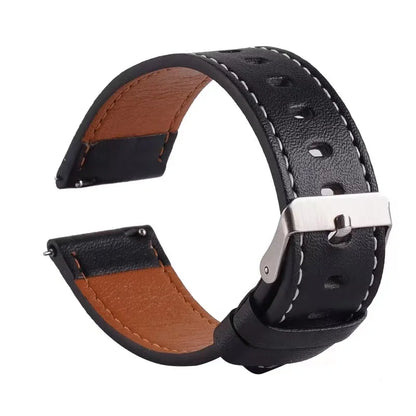 Strap For Amazfit Active/GTS 4 Mini/GTS 3/GTS 2/GTS 2E Leather Band Bracelet For Amazfit GTR 42mm/Mini Watchband Wristband