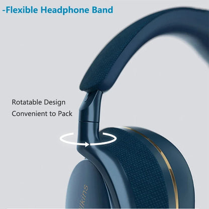 Original Bowers&Wilkins Px7 S2 Over Ear Earphones - New Advanced Noise Cancellation, Slim&Lightweight 15-Min Quick Charge