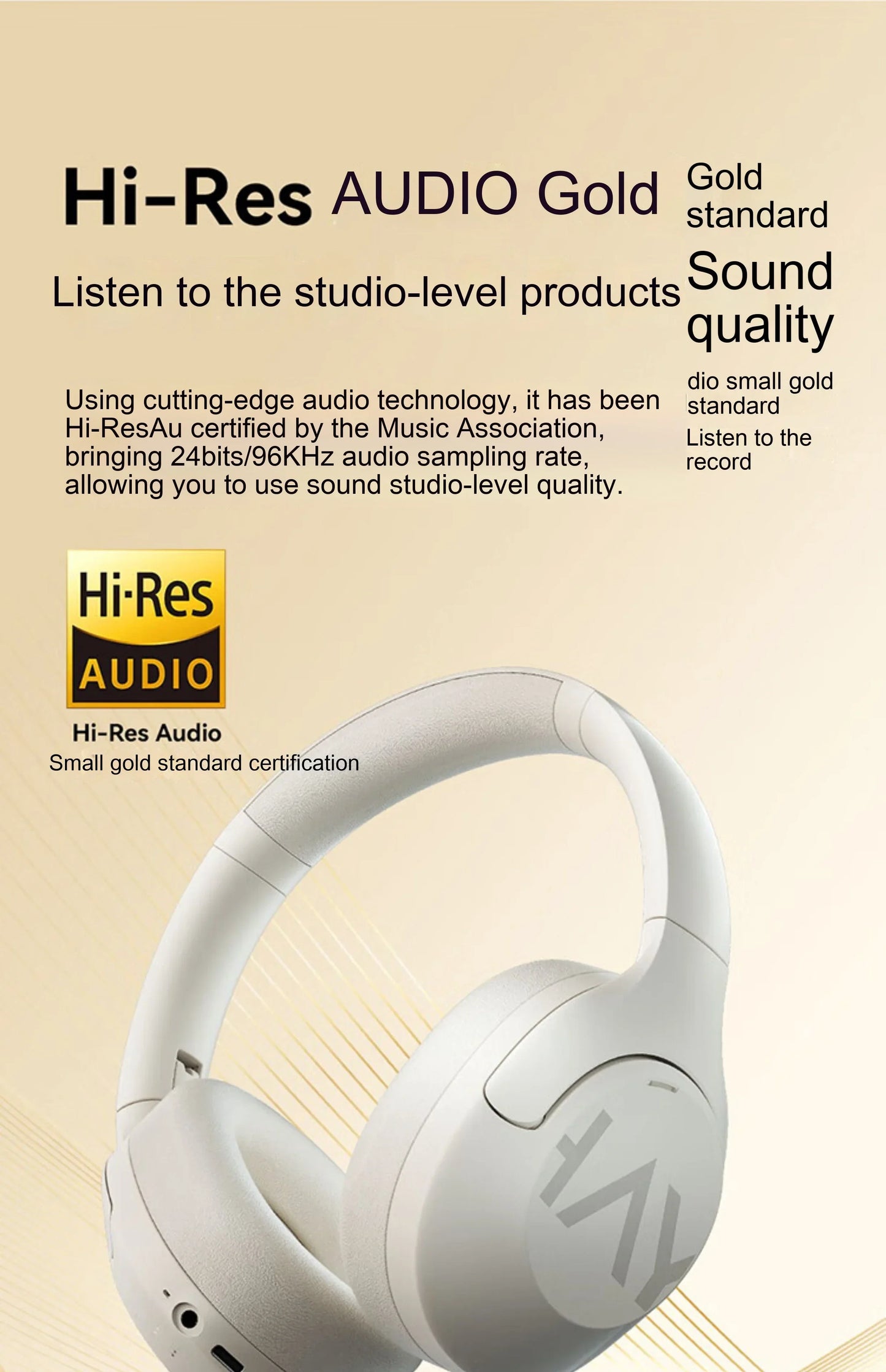 HAYLOU S30 Pro Headphone With Mic Active Noise Reduction Bluetooth 5.4 Long Battery Life HiFi 40mm Dynamic Gaming Headset Custom