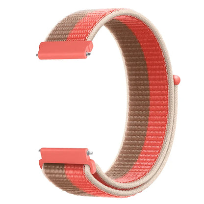 Nylon Loop Strap for Samsung Galaxy Watch 3/4/5/6/Gear S3 Wristband for Huawei Watch 4/GT-2-3-Pro/Amazfit GTR/GTS Belt