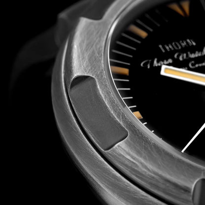 New Thorn Watch T018 PT5000 Movement Sapphire Waterproof Luminous Fluororubber Strap Men's Watches Salutes Classic