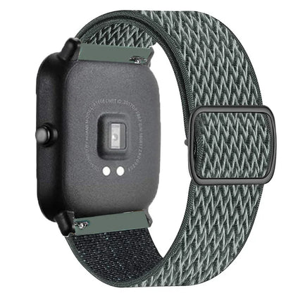 band For Amazfit GTS 4/2/2e/3/GTS2 Mini/GTR/4/3/Pro/GTR2/42mm/stratos Nylon Elastic Watch Bracelet Amazfit bip strap