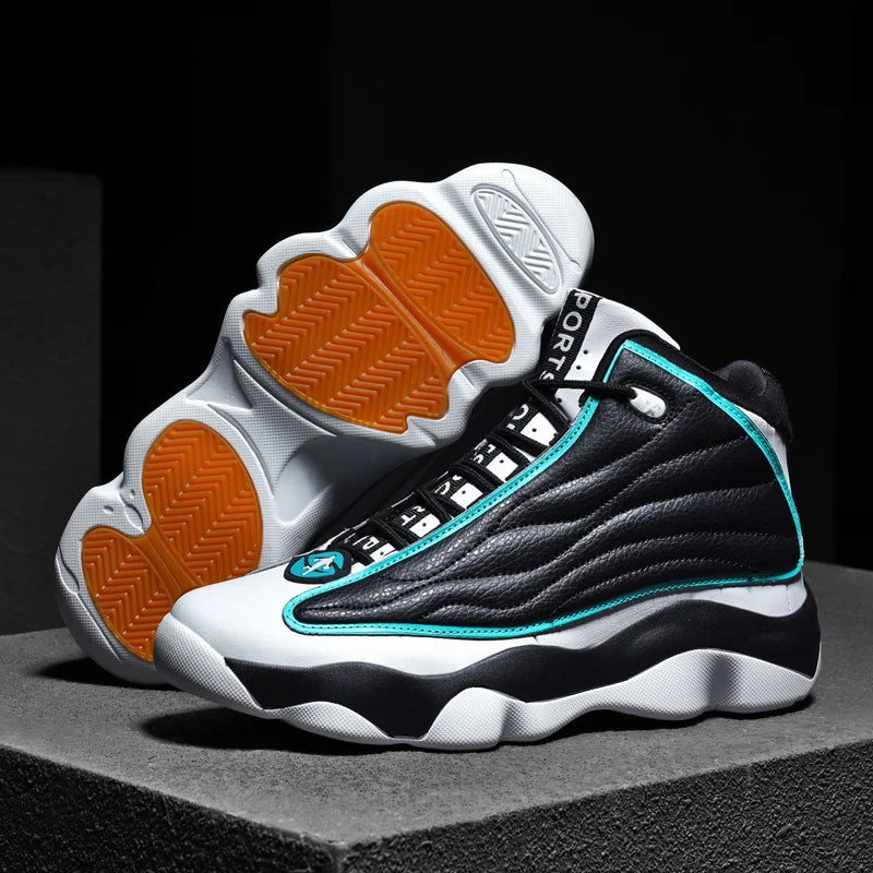 Men's casual outdoor sports classic practical basketball shoes trendy, soft, comfortable, anti-skid and wear-resistant outsole