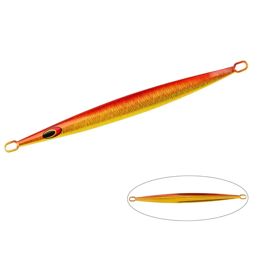 Metal Sea Fishing Jig Lure 200g 160g 100g 80g Switch Fast Sinking Metal Jig Jigging Bait