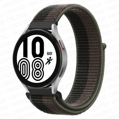 Nylon Loop Band For Samsung Galaxy Watch 6 4 7 classic/5 Pro/active 2/Gear S3 20mm/22mm Bracelet Huawei watch GT 2e 3 pro strap