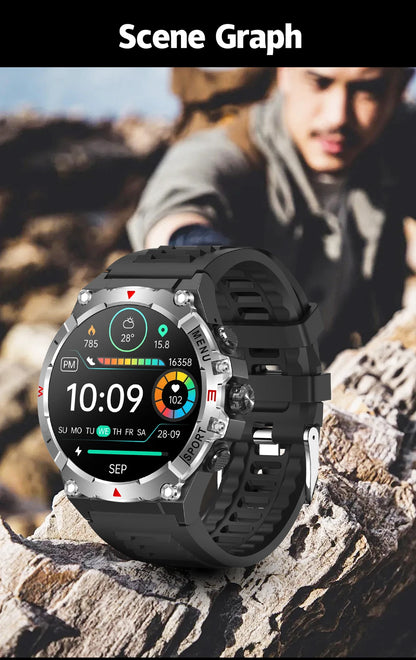 COLMI V76 GPS Smartwatch 1.43" Ultra AMOLED Display Built-in Compass Altimeter Bluetooth Call Smart Watch 500mAh Battery