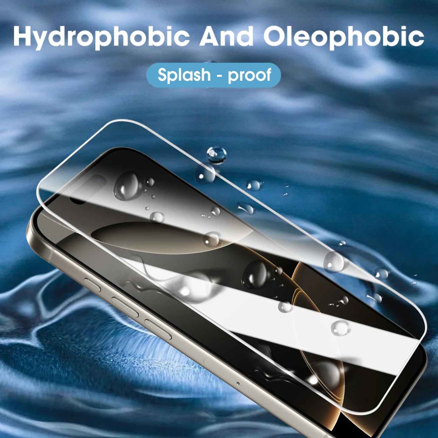 High-Definition Screen Protectors for iPhone 17 Air 17Pro 17 ProMax 9H Hardness Scratch-proof Tempered Glass for iPhone 17