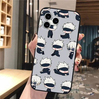 Satoru Gojo Jujutsu Kaisen Phone Case For iphone 17 Pro Max 17 Air 16 15 14 13 Pro Max 15 16 Pro 15Plus