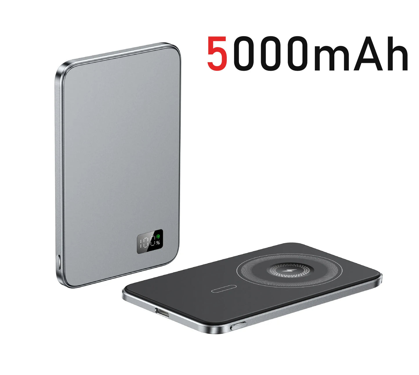 10000mAh Ultra Slim Magnetic Wireless Power Bank PD20W Auxiliary Spare battery For magsafe iphone 16 15 14 13 12 11 pro max F20