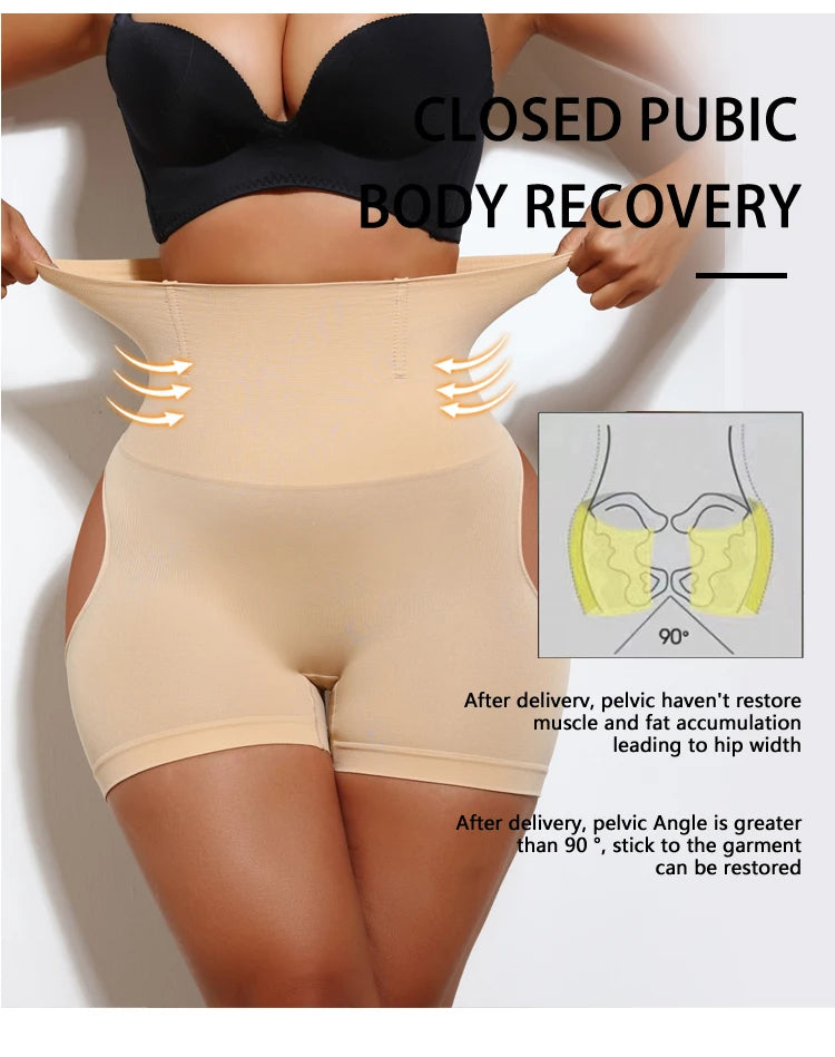 Shapewear Butt Lifter Seamless Women High Waist Slimming Panty Tummy Control Knickers Pant Briefs Body Shaper