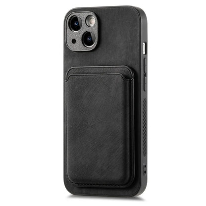 Vintage Leather Case with Detachable Magnetic Wallet Card Holder For iPhone 17 Air 16e 16 Pro Max 15 14 Plus 13 12 11