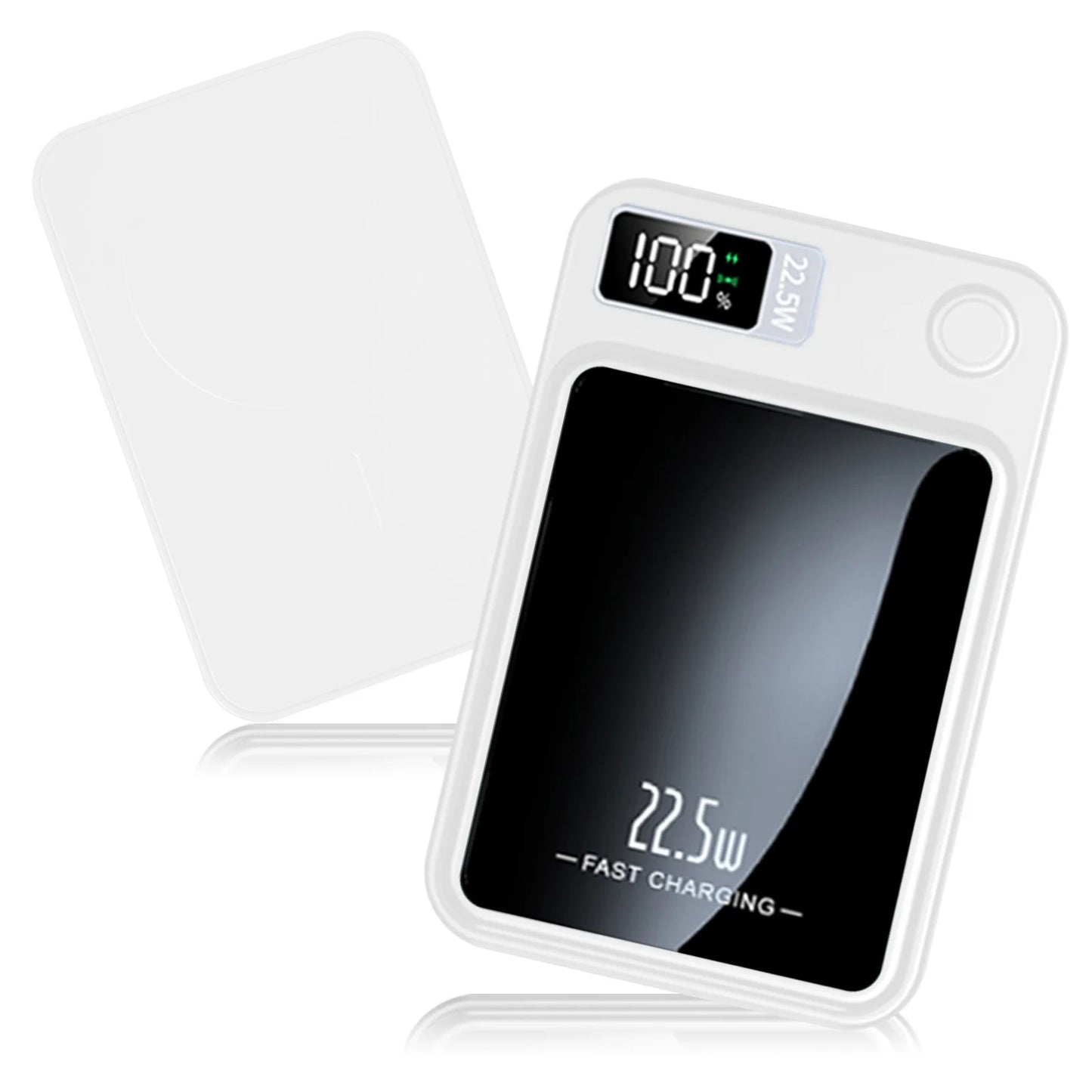 100000mAh Magnetic Power Bank Wireless Portable 22.5W Fast Charger For Iphone Huawei Samsung External Auxiliary Backup Battery