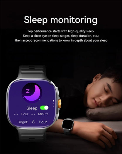 Android 9.0 Smart Watch 2.4 inch AMOLED 2100mah Battery 900W Camera GPS WIFI Google APPS Download Smartwatch