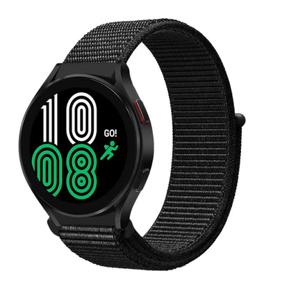 Nylon Loop Strap for Samsung Galaxy Watch 3/4/5/6/Gear S3 Wristband for Huawei Watch 4/GT-2-3-Pro/Amazfit GTR/GTS Belt
