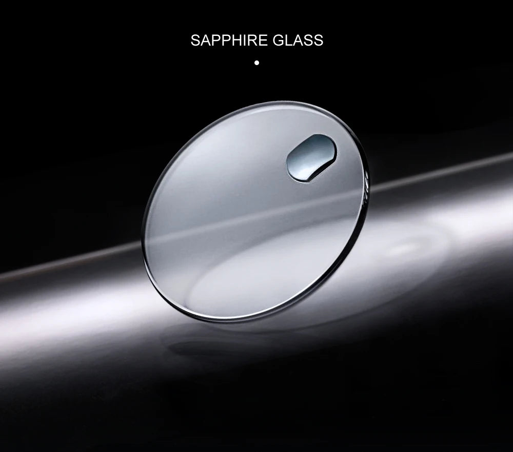 CADISEN New Week Calendar Type watch for men Sapphire mirror 10ATM Automatic Watch MIYOTA 8285 Business Mens All Steel Watches