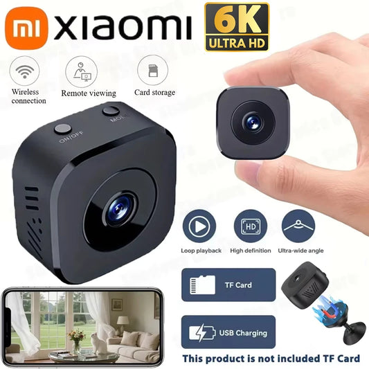 6K Mini Security Camera Wireless 2.4G WiFi Monitoring Security Protection Remote Night Vision Surveillance Smart Home New