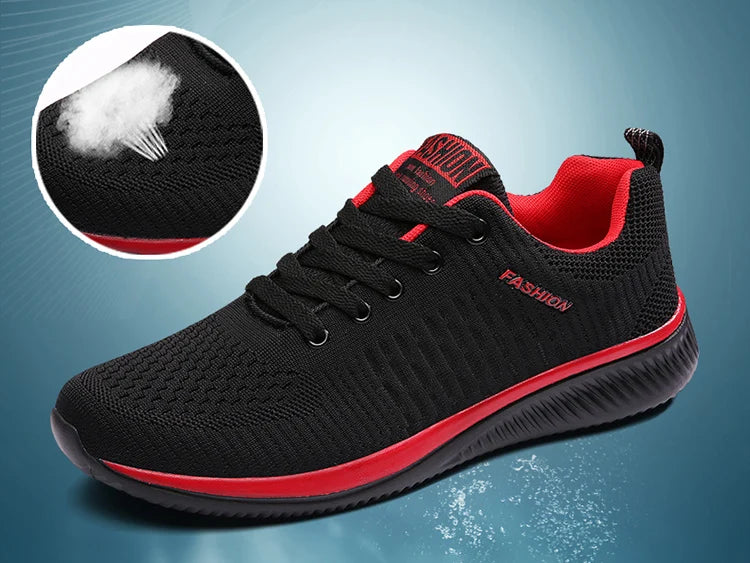 Sneakers Men Running Walking Knit Shoes Fashion Casual High Quality Sport Athletic Gym Lightweight Men Casual Shoes