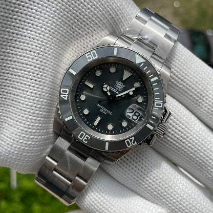 STEELDIVE SD1953 Water Ghost Ceramic Bezel Sapphire Mirror Swiss Luminous NH35 Movement Dive 30Bar Waterproof Mechanical Watch