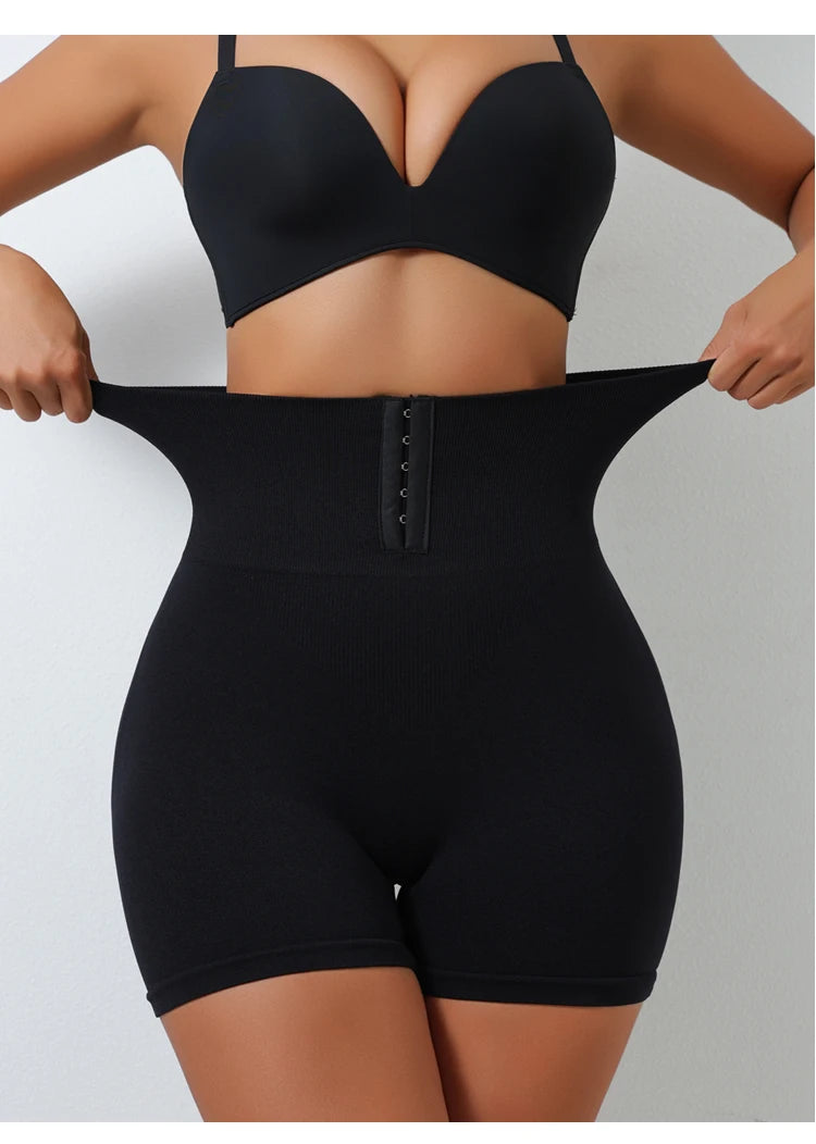 Flarixa High Waist Seamless Panties Flat Belly Shaping Women Breasted Shaperwear Tummy Butt Lift Pants Slimming Underwear