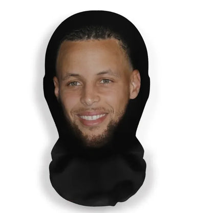 3D Printed Seamless Ronaldo Kanye Mask Hat Cosplay Facial Mask Party Cosplay Props Mascaras Halloween Mask