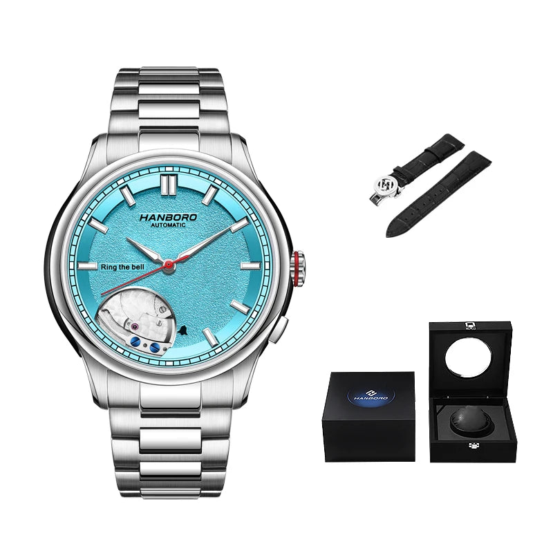 HANBORO Chime Series Modified Movement Men's Personalized Automatic Mechanical Watch