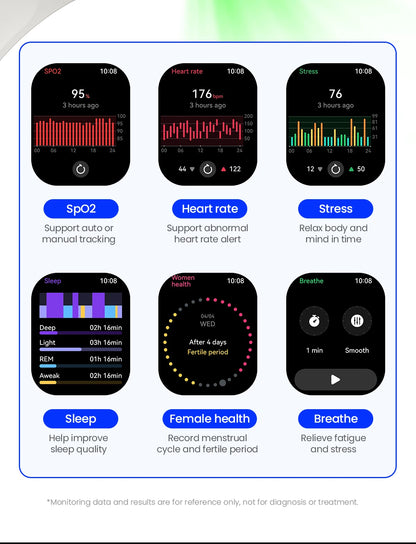 HAYLOU Watch S6 Voice Calling Smart Watch Men Health Monitoring IP68 Waterproof Smart Notifications Voice Assistant Smartwatch