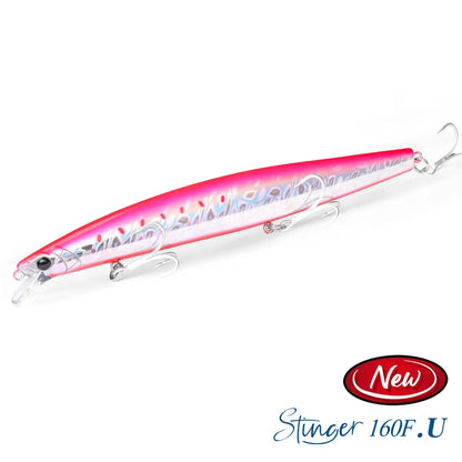 31g Floating Minnow STINGER 160F Saltwater Fishing Lure  Ultra-long Casting Hard Baits 500G Large Baits