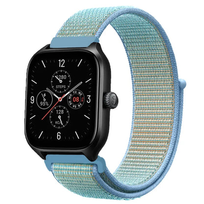 Nylon Loop Strap for Amazfit GTR 47mm/GTR2/2e/3/3 Pro/4/GTS/2/mini/3/4 Bracelet for Amazfit Balance/bip 5/Stratos 2 2S