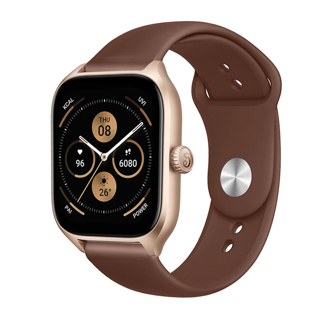 Silicone band For Amazfit GTS 3/2/2e/GTS2 Mini/GTR 42mm/47mm/GTR 3/3 Pro/2/2e Sport Watch Bracelet Amazfit bip 6 strap