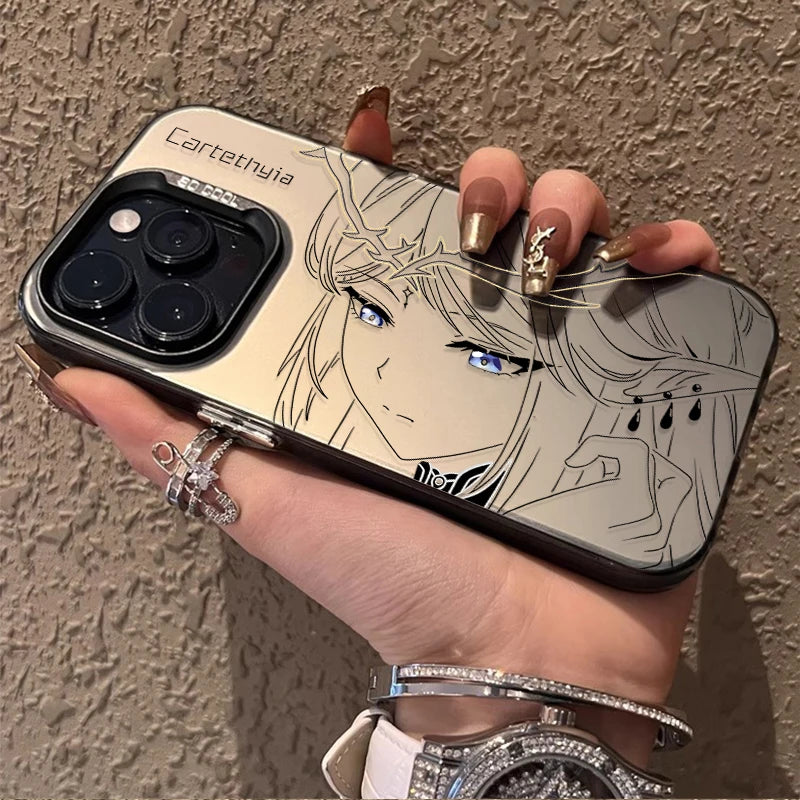 Wuthering Waves Cartethyia Case for IPhone 17 17 Air 17Pro 17 Pro Max 16 15 14 13 12 11 Plus 16E Cover Capa Anti-Knock