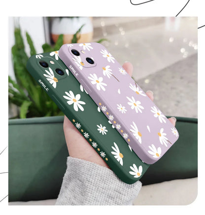 Plain Daisies Phone Case For iPhone 17 17 Air 16 16e 15 14 13 12 11 Pro Max Mini X XR XS MAXCover