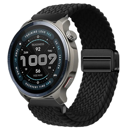 Watch Strap For Huami Amazfit Balance 2 Band GTR 4 2 2E GTR3 Pro/GTS 4/3/2 mini/Bip 3 6 U S Braided Magnetic Bracelet