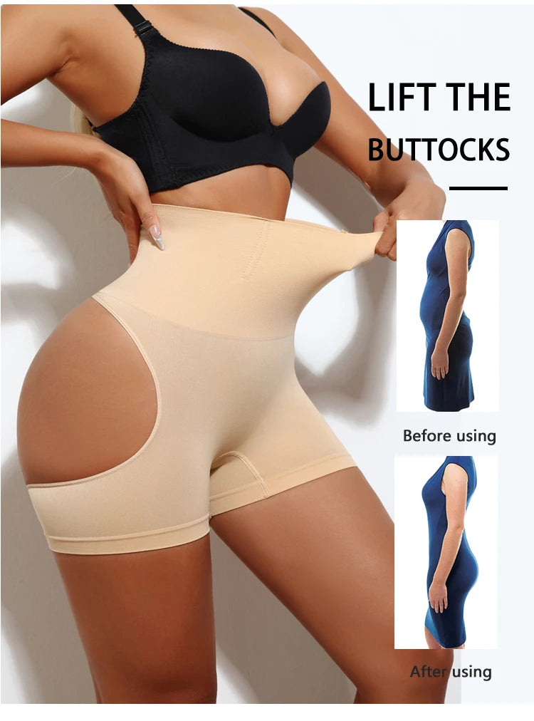 Shapewear Butt Lifter Seamless Women High Waist Slimming Panty Tummy Control Knickers Pant Briefs Body Shaper