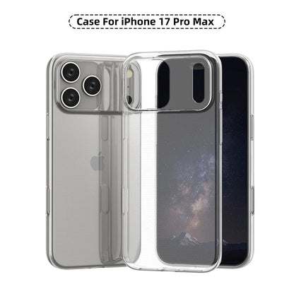 Ultra thin 0.9mm Case For iphone 17 pro max 17 air 16 16e Does not affect wireless charging highly transparent TPU soft cover