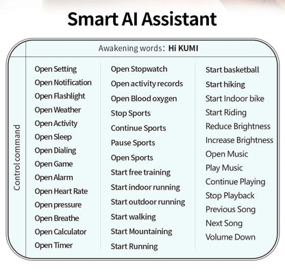 KUMI KU7 Meta 2.01″ High-definition Screen Smart Watch Bluetooth Call Heart Rate Measurement Oximetry Offline Intelligent Voice