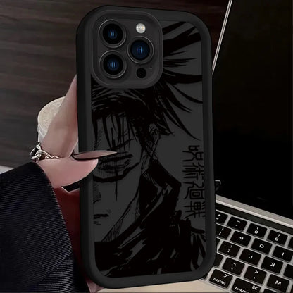 Anime Jujutsu Kaisen Phone Case for IPhone 17 Air 16 16E 15 14 13 12 11 Pro Max X XS X S Max XR SE 2020 SE4 7 8 Soft Back Cover