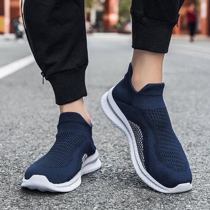 NKLSA Sneakers Men Running Shoes Breathable Outdoor Sports Lightweight Sneakers for Men Comfortable Athletic Training Men Shoes