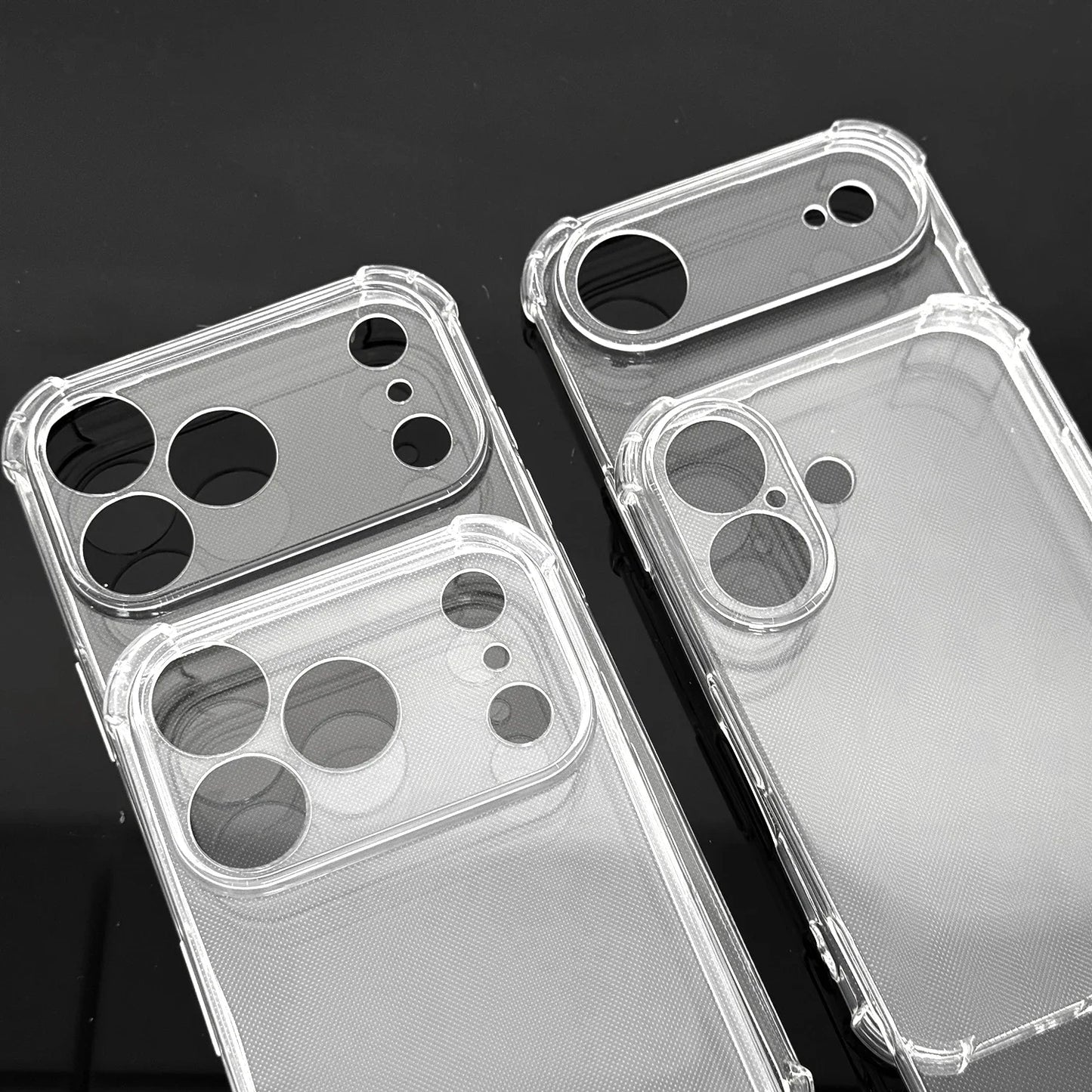 NEW Transparent Phone Cases for IPhone 17/17 Air/17 Pro/17 ProMax Corner Protection Shockproof Anti-scratch Clear Phone Covers