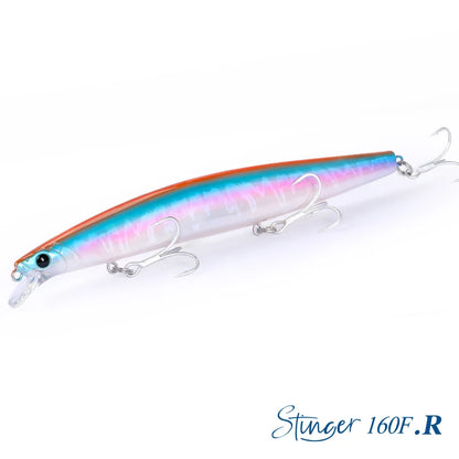 31g Floating Minnow STINGER 160F Saltwater Fishing Lure  Ultra-long Casting Hard Baits 500G Large Baits