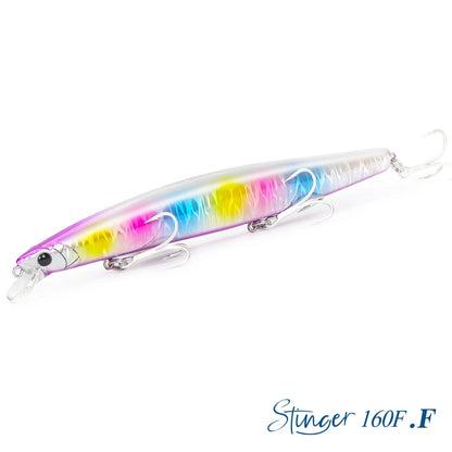 31g Floating Minnow STINGER 160F Saltwater Fishing Lure  Ultra-long Casting Hard Baits 500G Large Baits