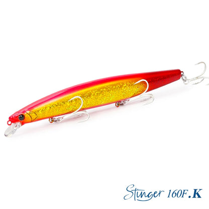 31g Floating Minnow STINGER 160F Saltwater Fishing Lure  Ultra-long Casting Hard Baits 500G Large Baits