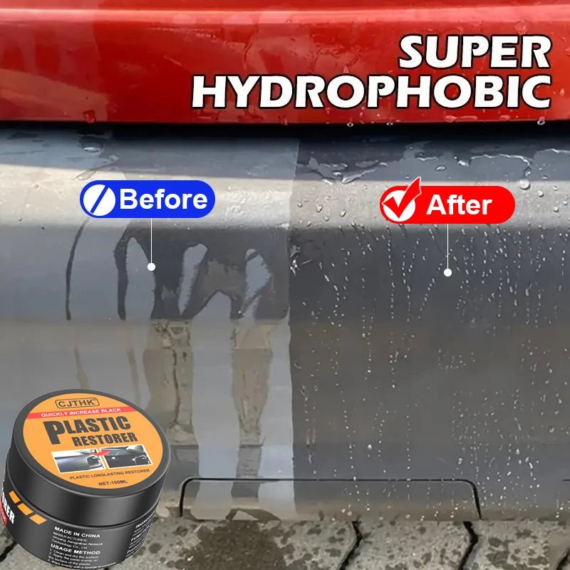 Car Plastic Restorer Back To Black Gloss Auto Interior Leather & Panel Renewal Wax Coating Agent Auto Polish And Repair Coating - Japan 4 All