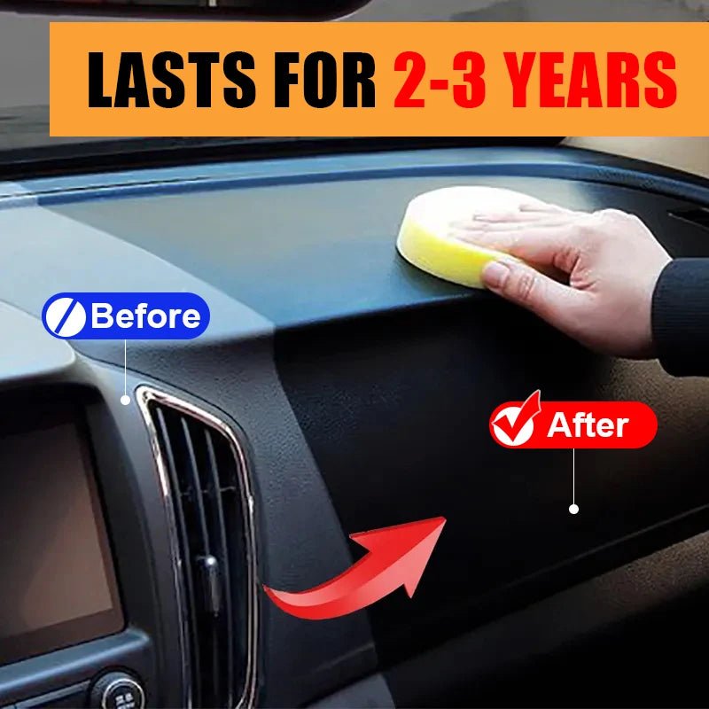 Car Plastic Restorer Back To Black Gloss Auto Interior Leather & Panel Renewal Wax Coating Agent Auto Polish And Repair Coating - Japan 4 All