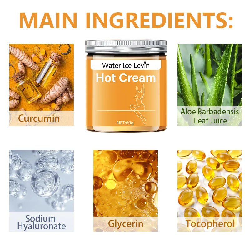 Full Body and Bodybuilding Massage Cream, Hot Compress to Tighten Abdominal Muscles - Japan 4 All