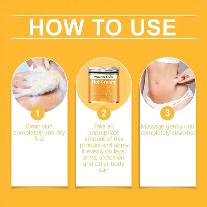 Full Body and Bodybuilding Massage Cream, Hot Compress to Tighten Abdominal Muscles - Japan 4 All